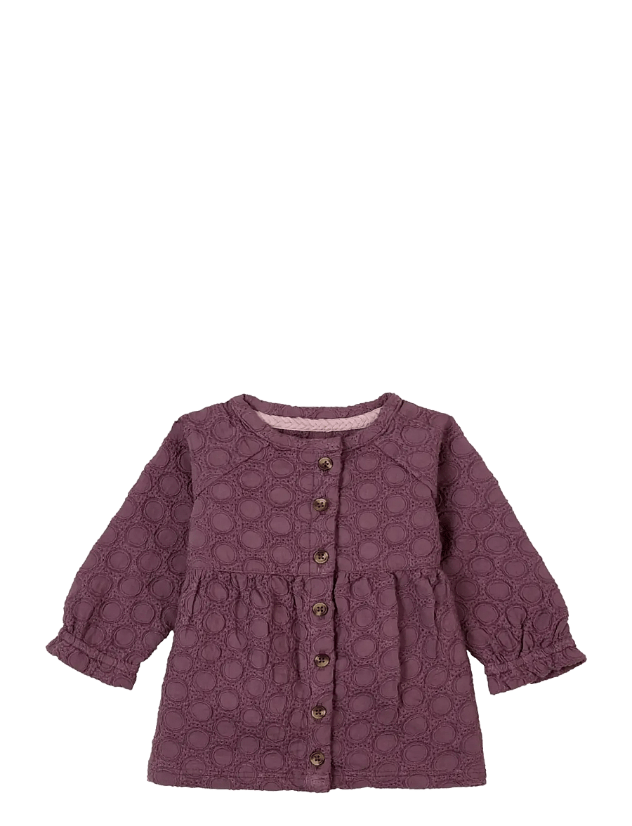Noppies - Dress Fresnay LS - n236 flint - 0