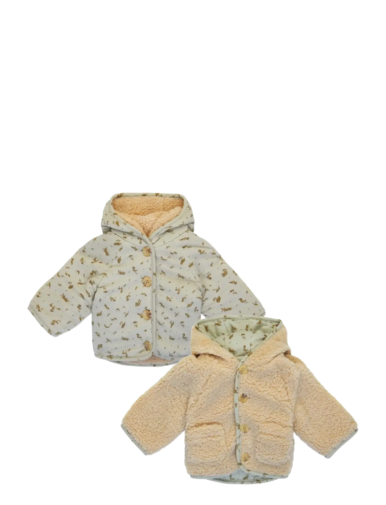 Noppies U Indoor Jacket Gelves - Fleecejackor - P959 BUTTERCREAM / cream