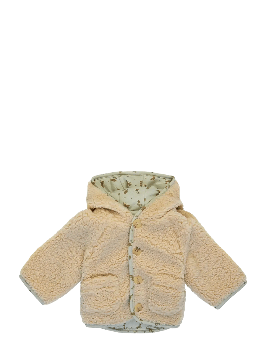 Noppies - U Indoor Jacket Gelves - fleecejackor - p959 buttercream - 3