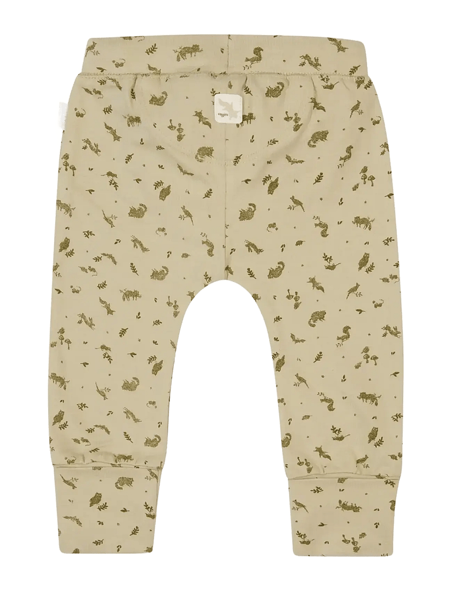Noppies - Pants Gray slim fit ao-print - n202 moss gray - 1