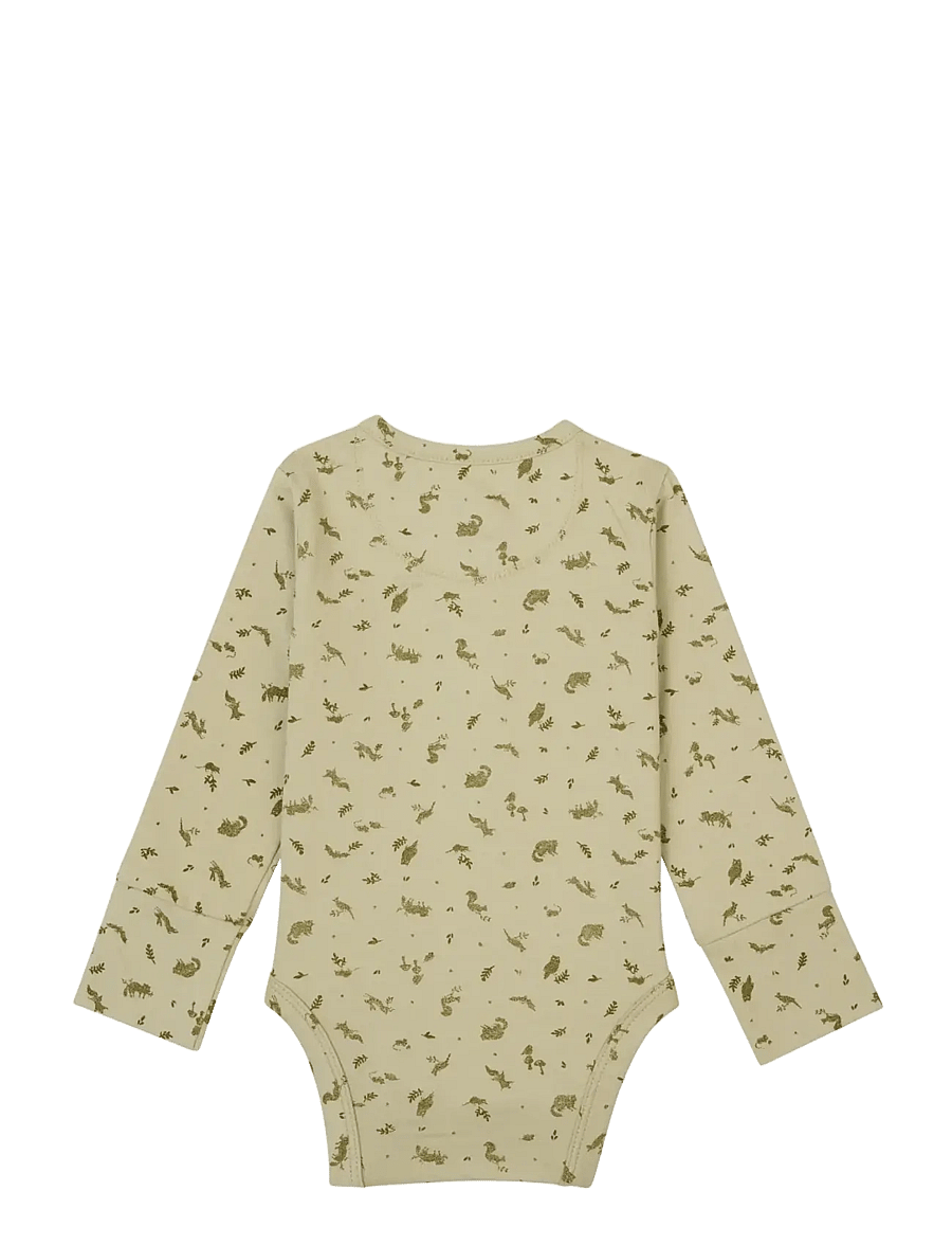 Noppies - Adjustable Romper Gema LS - n202 moss gray - 1
