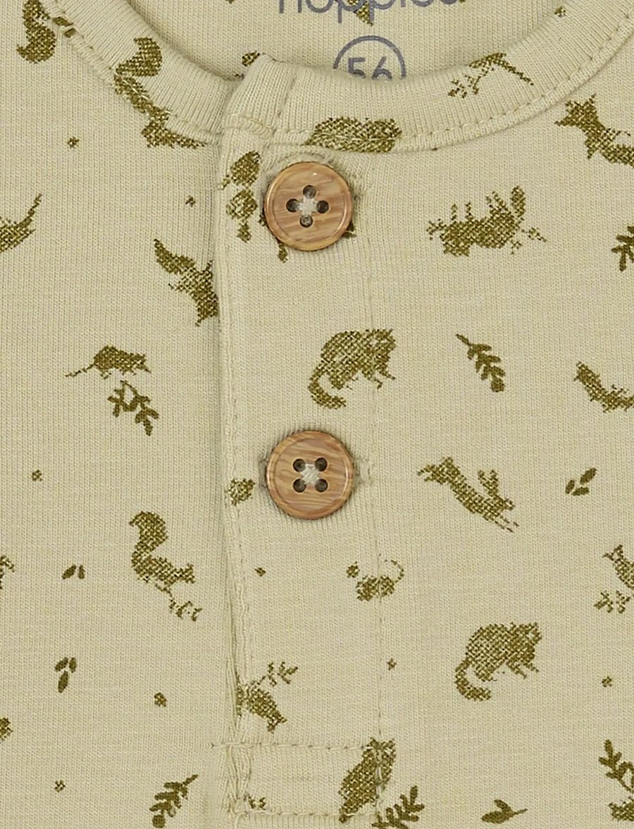 Noppies - Adjustable Romper Gema LS - n202 moss gray - 3