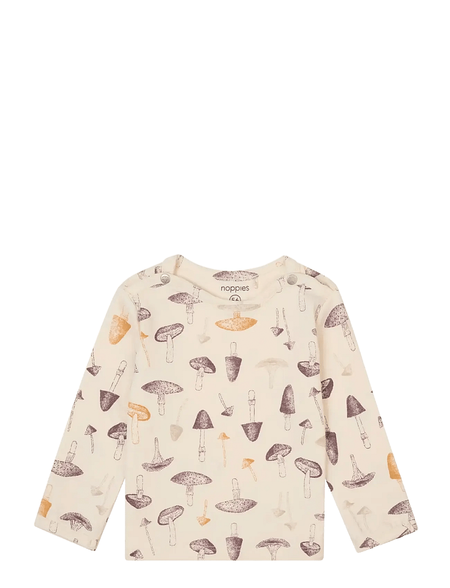 Noppies - Tee Grabels ao-print LS - p959 buttercream - 0