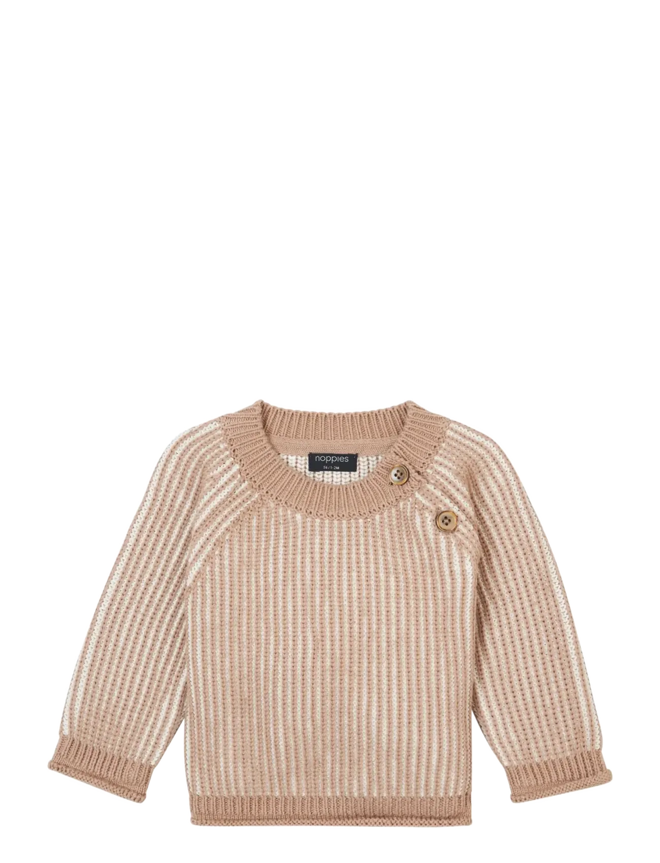 Noppies Pullover Gan LS - Baby 44-92 - N194 NATURAL / beige
