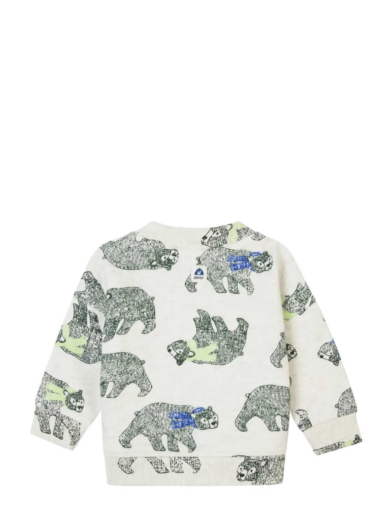 Noppies - Boys Sweater Gouzon l/sl -aop - p611 oatmeal melange - 2