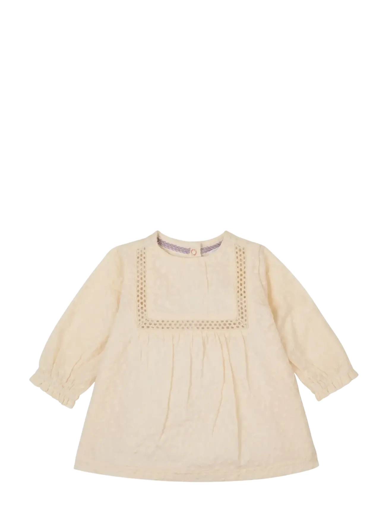 Noppies Girls Dress Fuerte l/sl - Langærmede babykjoler - P959 BUTTERCREAM / cream