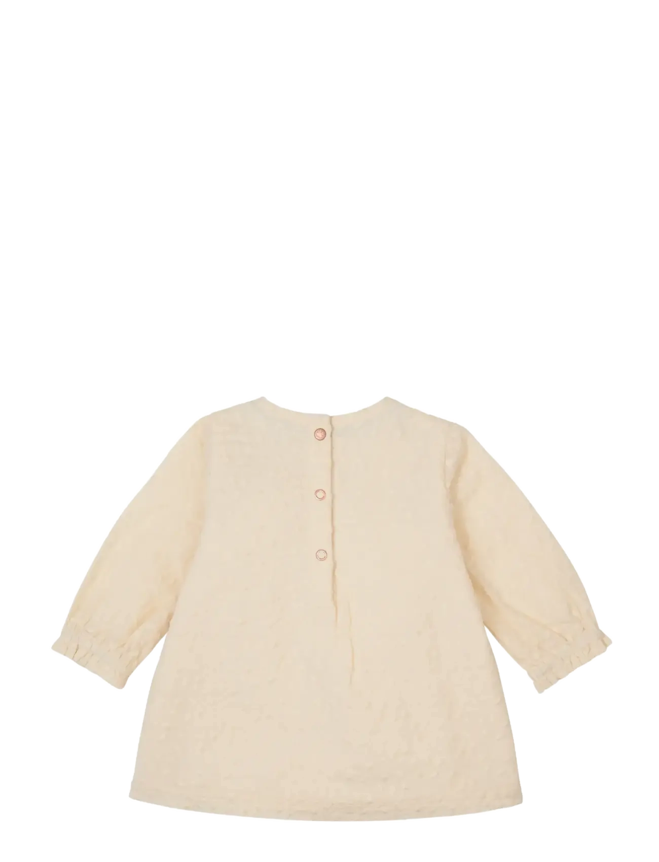 Noppies - Girls Dress Fuerte l/sl - p959 buttercream - 1