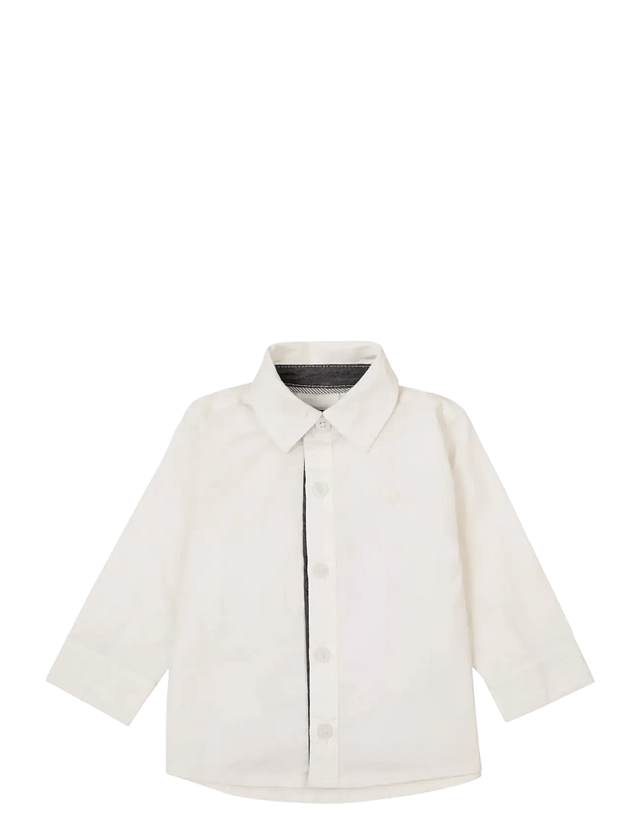 Noppies - Boys Shirt Golden l/sl - c001 white - 1