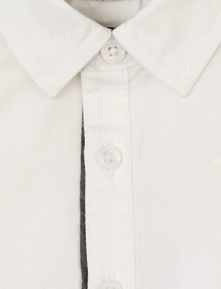 Noppies - Boys Shirt Golden l/sl - c001 white - 3