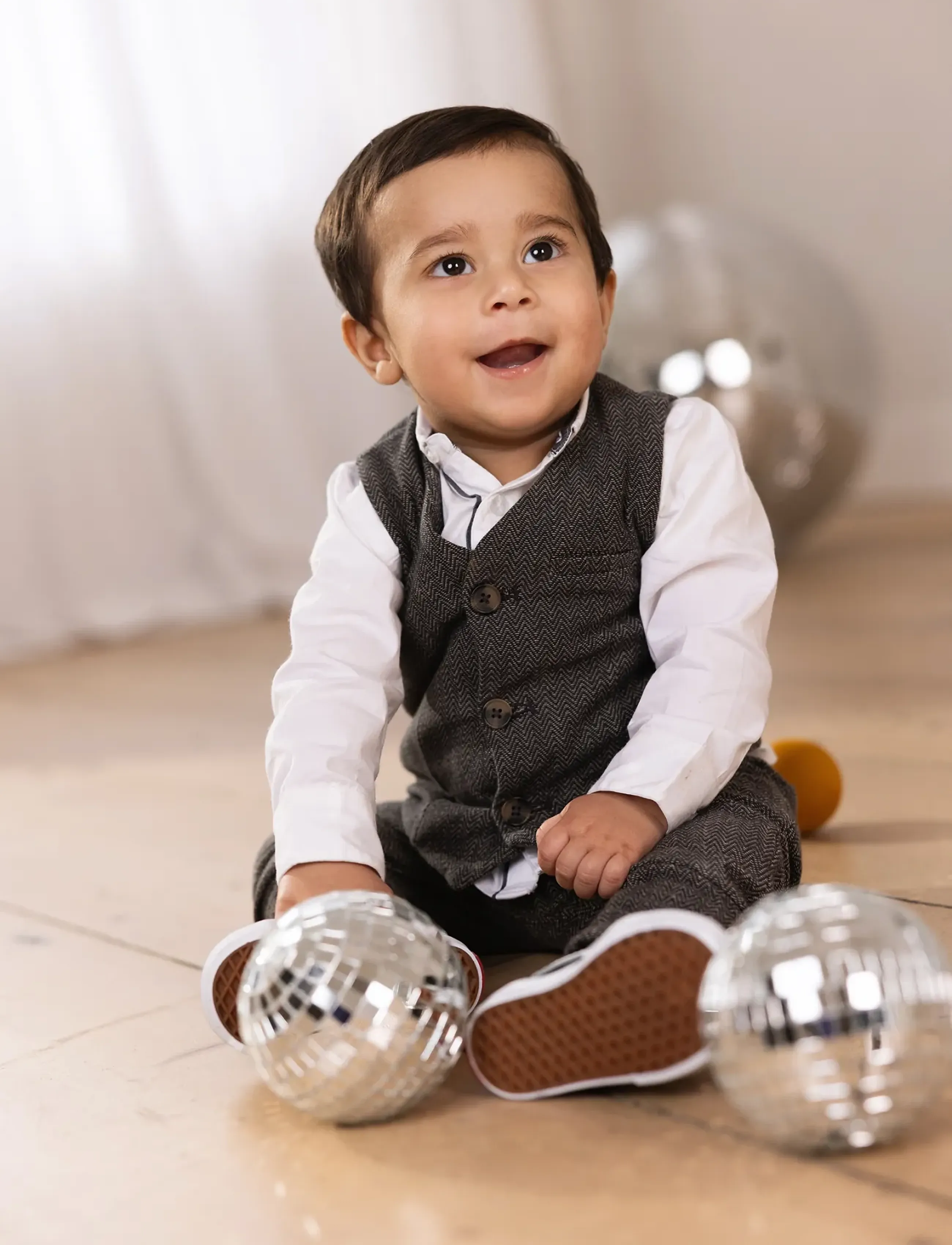 Noppies Boys Gilet Gaillard - Topid - P008 PHANTOM / grey