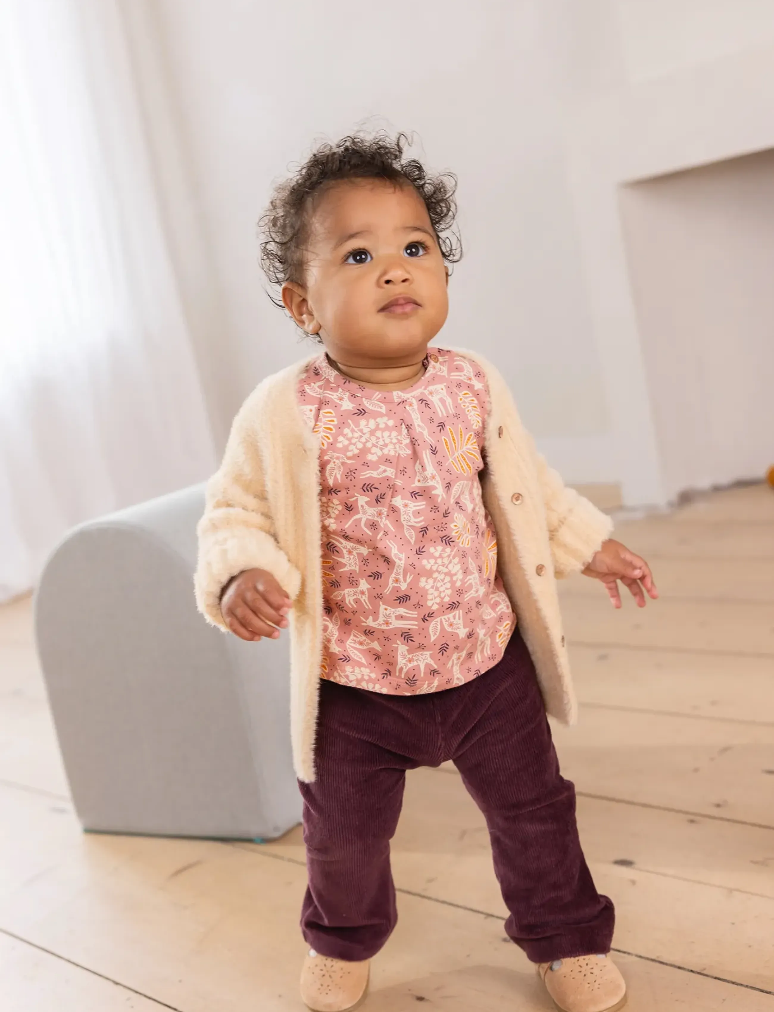 Noppies - Girls Cardigan Ferez l/sl - n171 appleblossom - 0