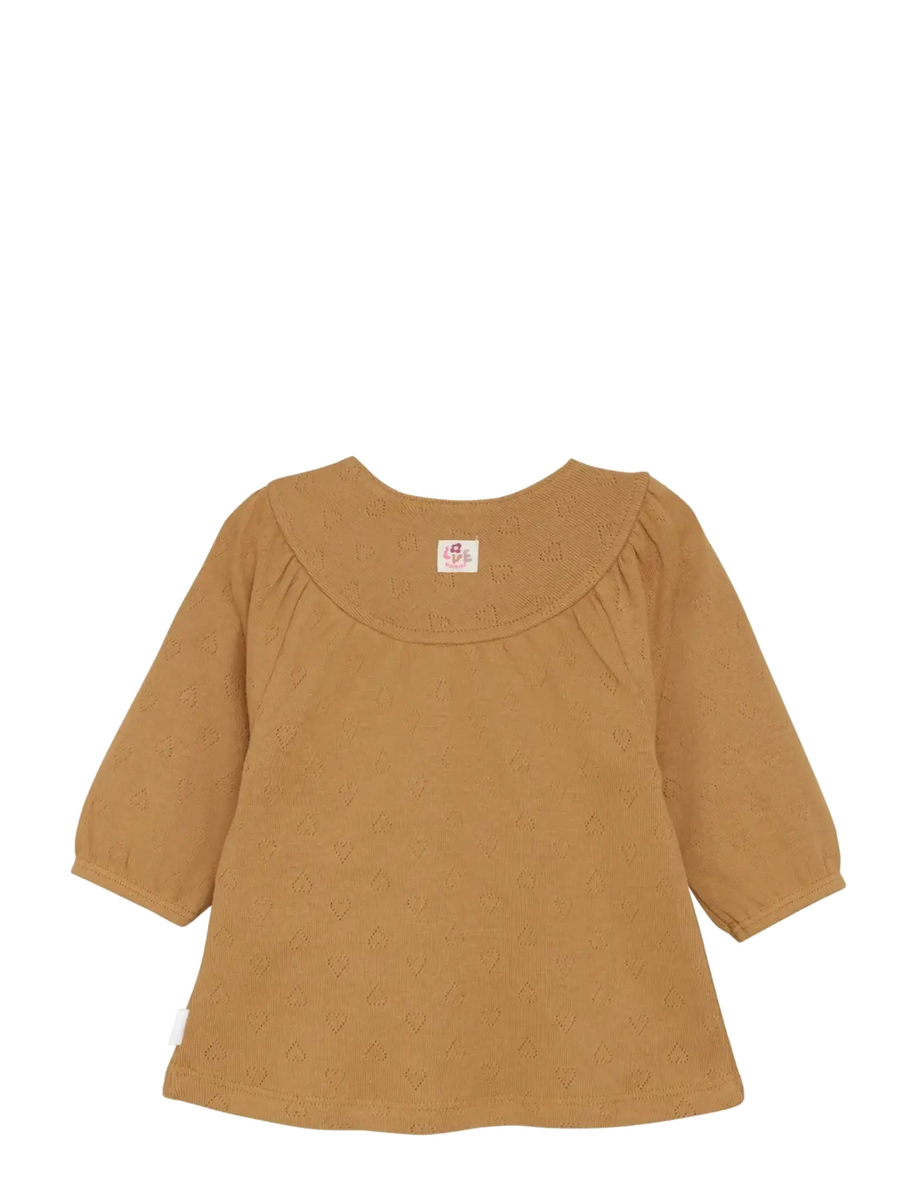 Noppies - G Dress Tulalip long sleeve - n398 biscuit - 1