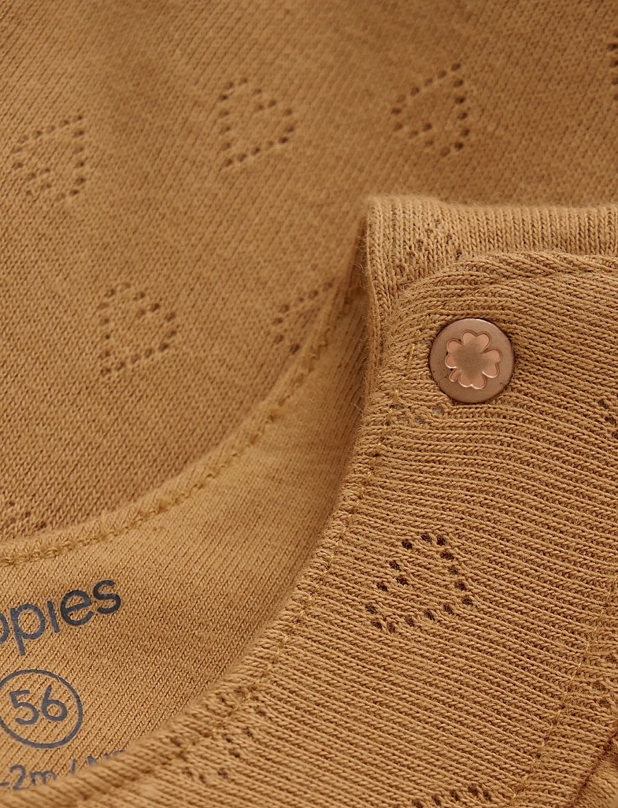 Noppies - G Dress Tulalip long sleeve - n398 biscuit - 2
