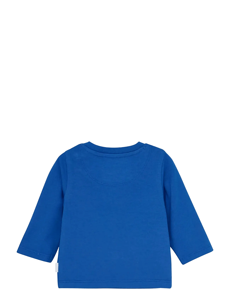 Noppies - Boys Tee Shafer long sleeve - langærmede t-shirts - n403 greek blue - 1