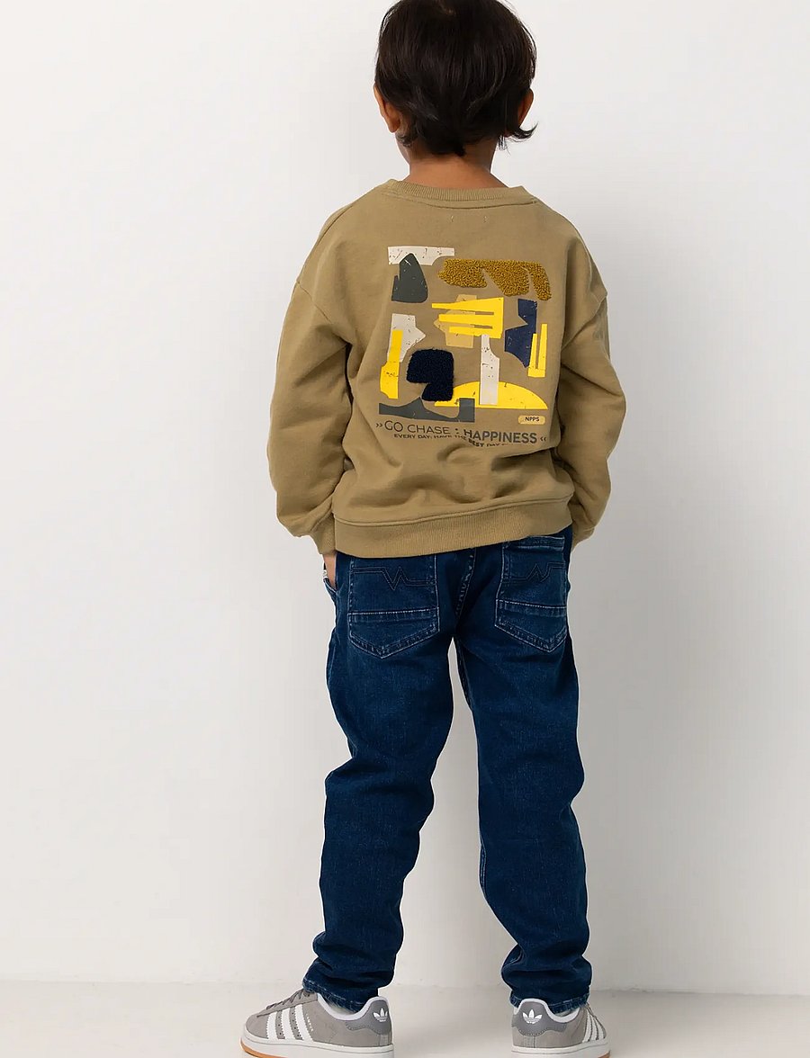 Noppies - B Sweater Ray long sleeve - n360 dried herb - 0