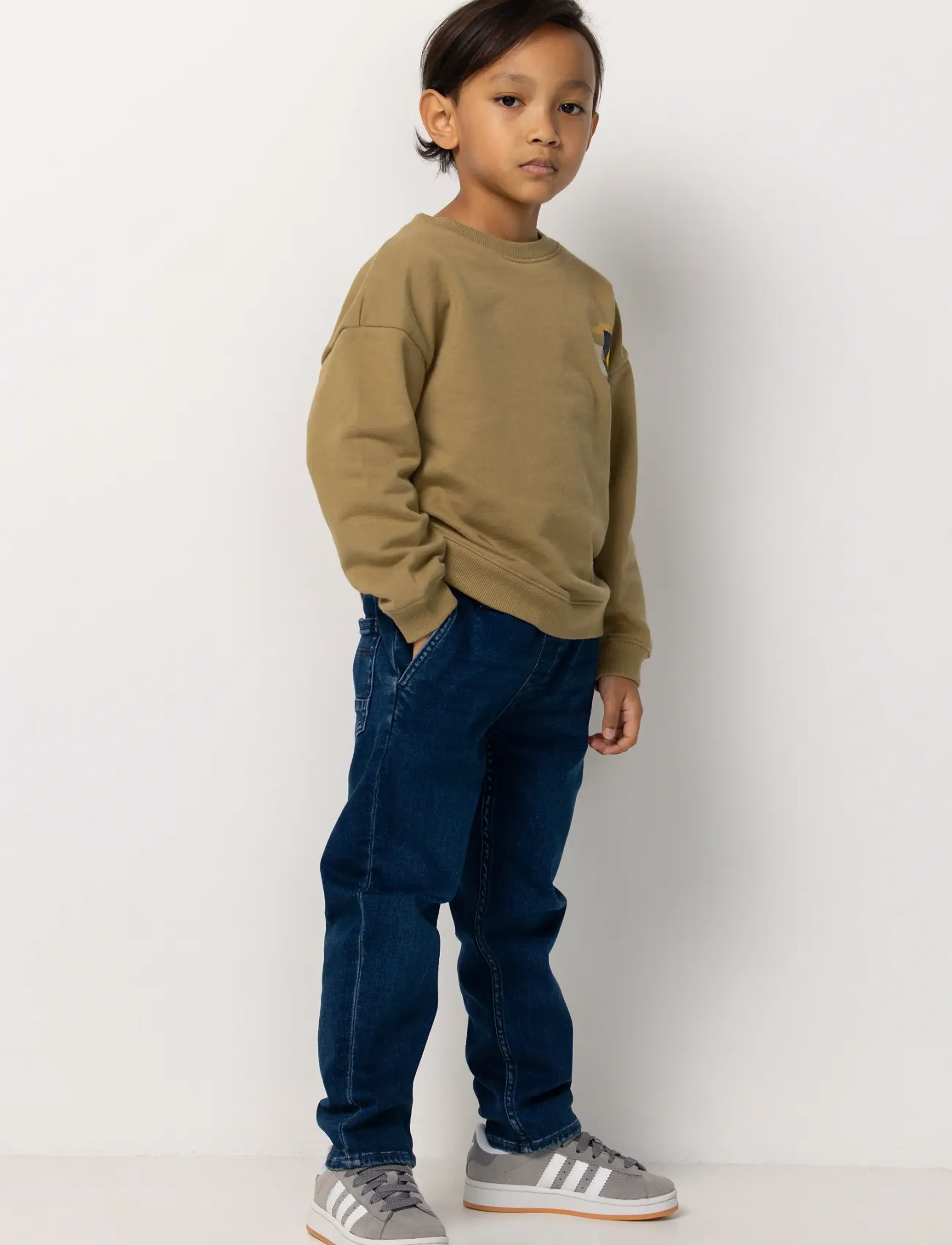 Noppies - B Sweater Ray long sleeve - n360 dried herb - 3
