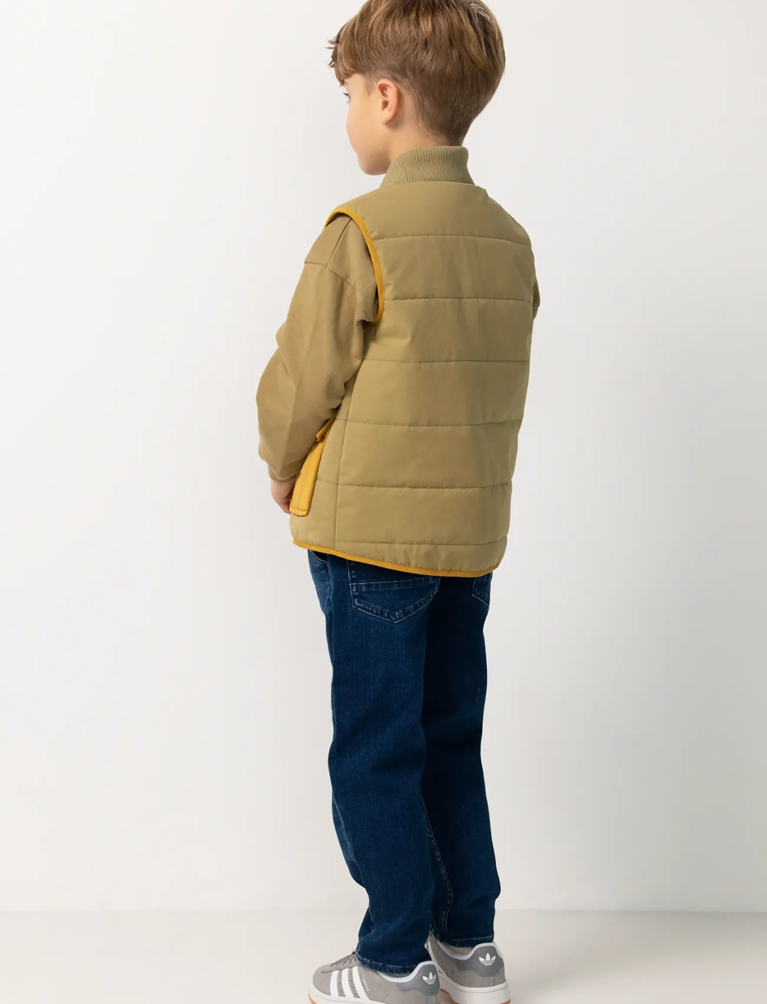 Noppies B Bodywarmer Ramsey, Børn, Quiltet Bodywarmer, Grøn, Str: 116