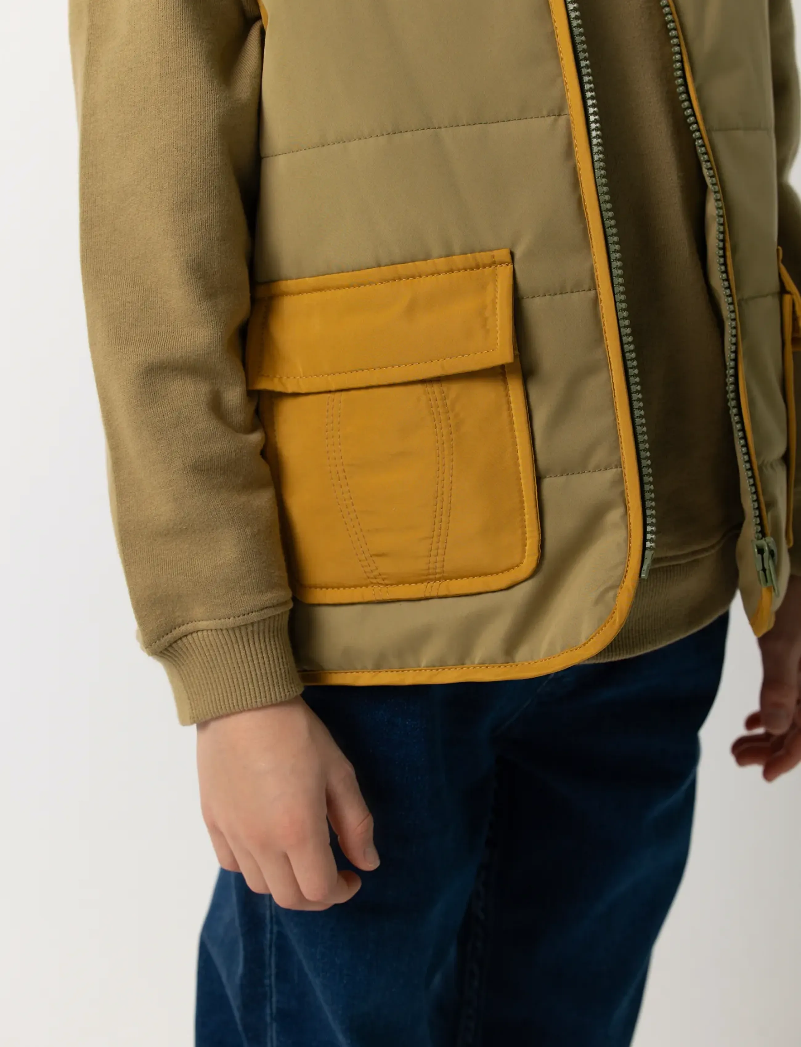 Noppies - B Bodywarmer Ramsey - n360 dried herb - 5
