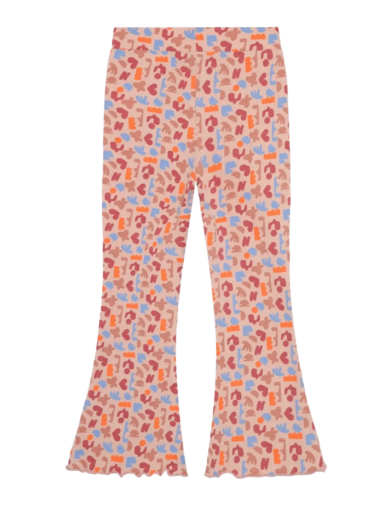 Noppies - G flared Legging Pagey - n414 abstract pattern pink - 1