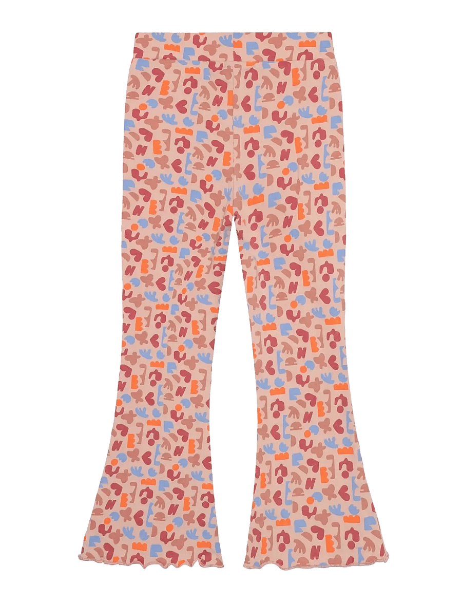 Noppies - G flared Legging Pagey - n414 abstract pattern pink - 1