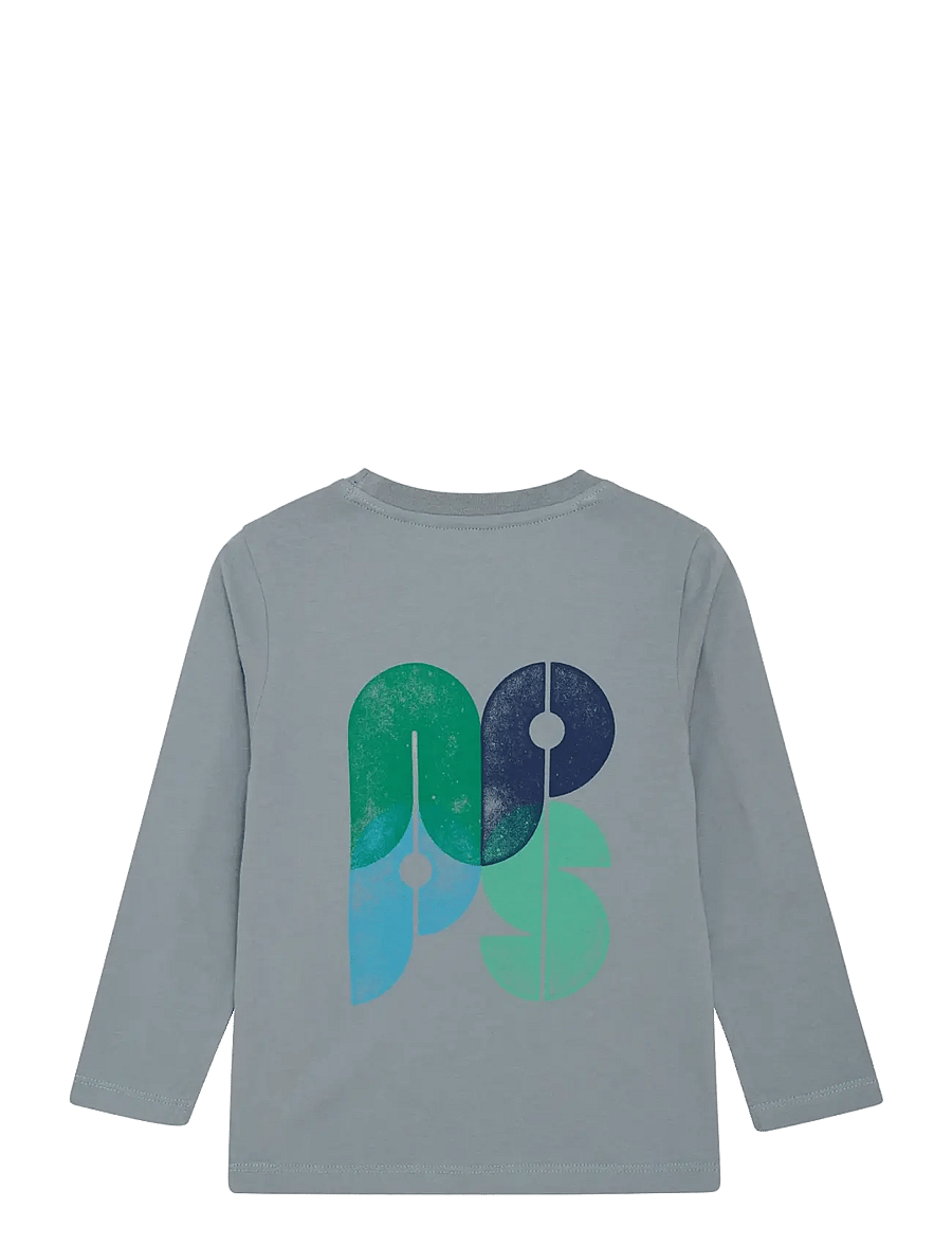 Noppies - B Tee Rolla long sleeve - langærmede t-shirts - n370 lead - 1