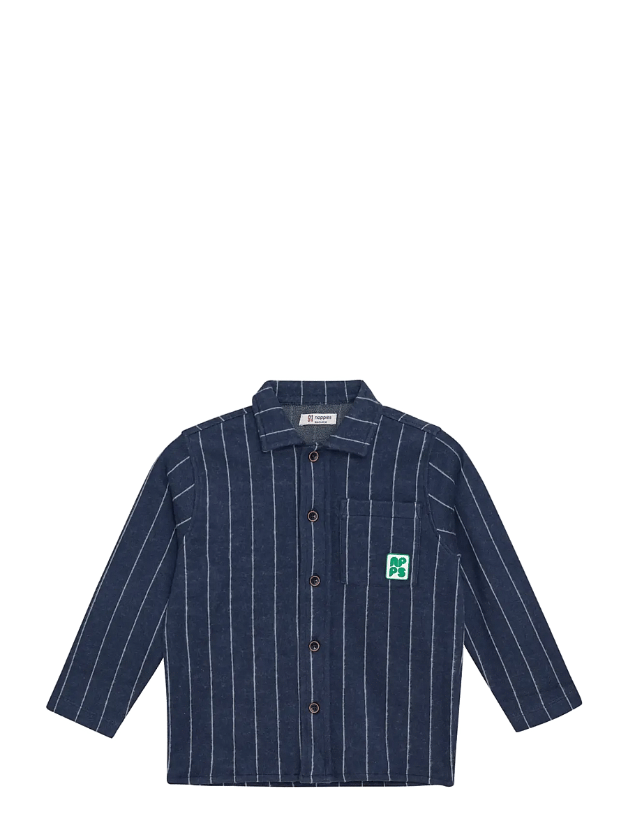 Noppies - B Shirt Rockville long sleeve - n335 stripe pattern d.blue - 1