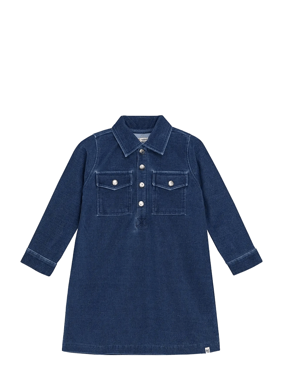 Noppies - G Dress Penitas long sleeve - p147 washed blue - 0
