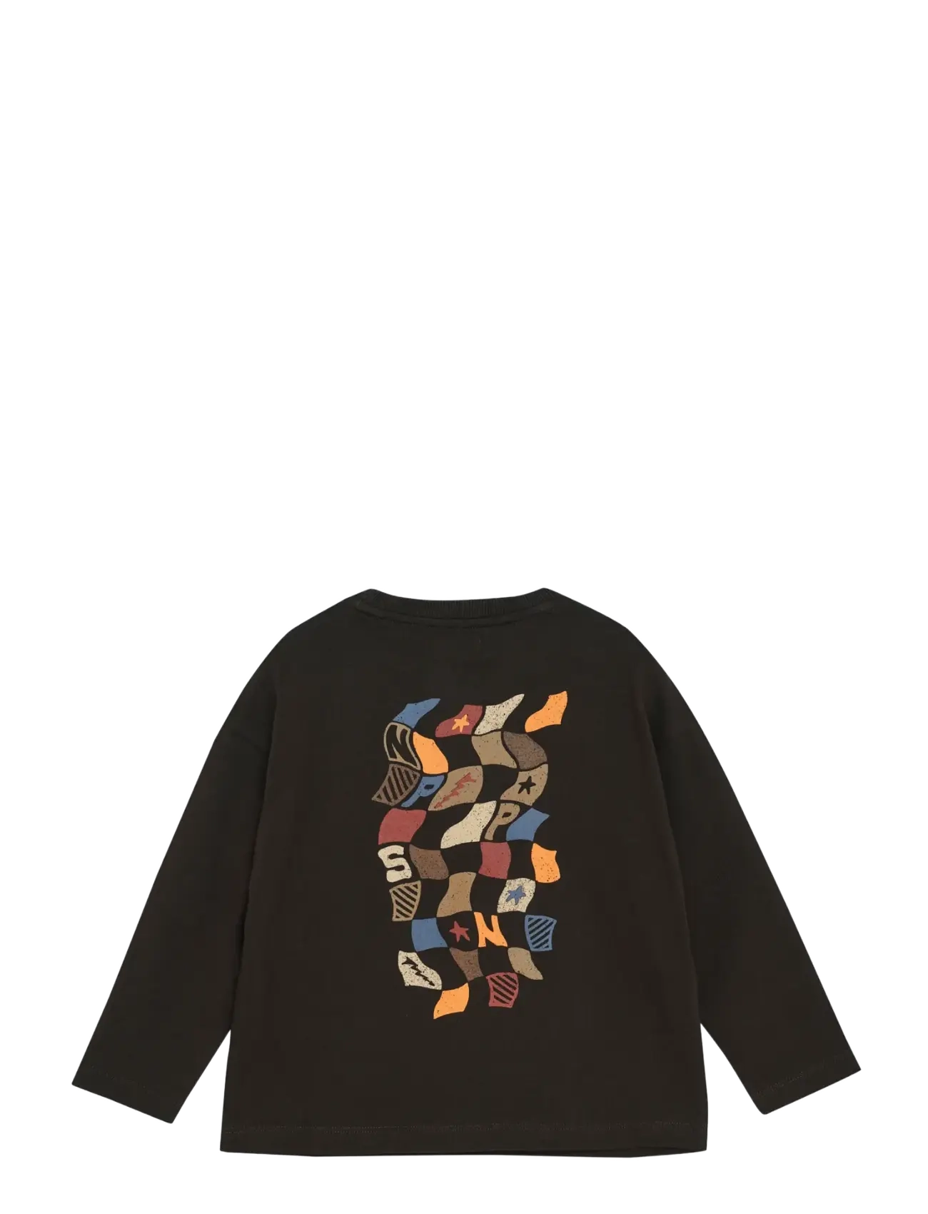 Noppies - B Tee Raeford long sleeve - langærmede t-shirts - n373 chocolate torte - 1