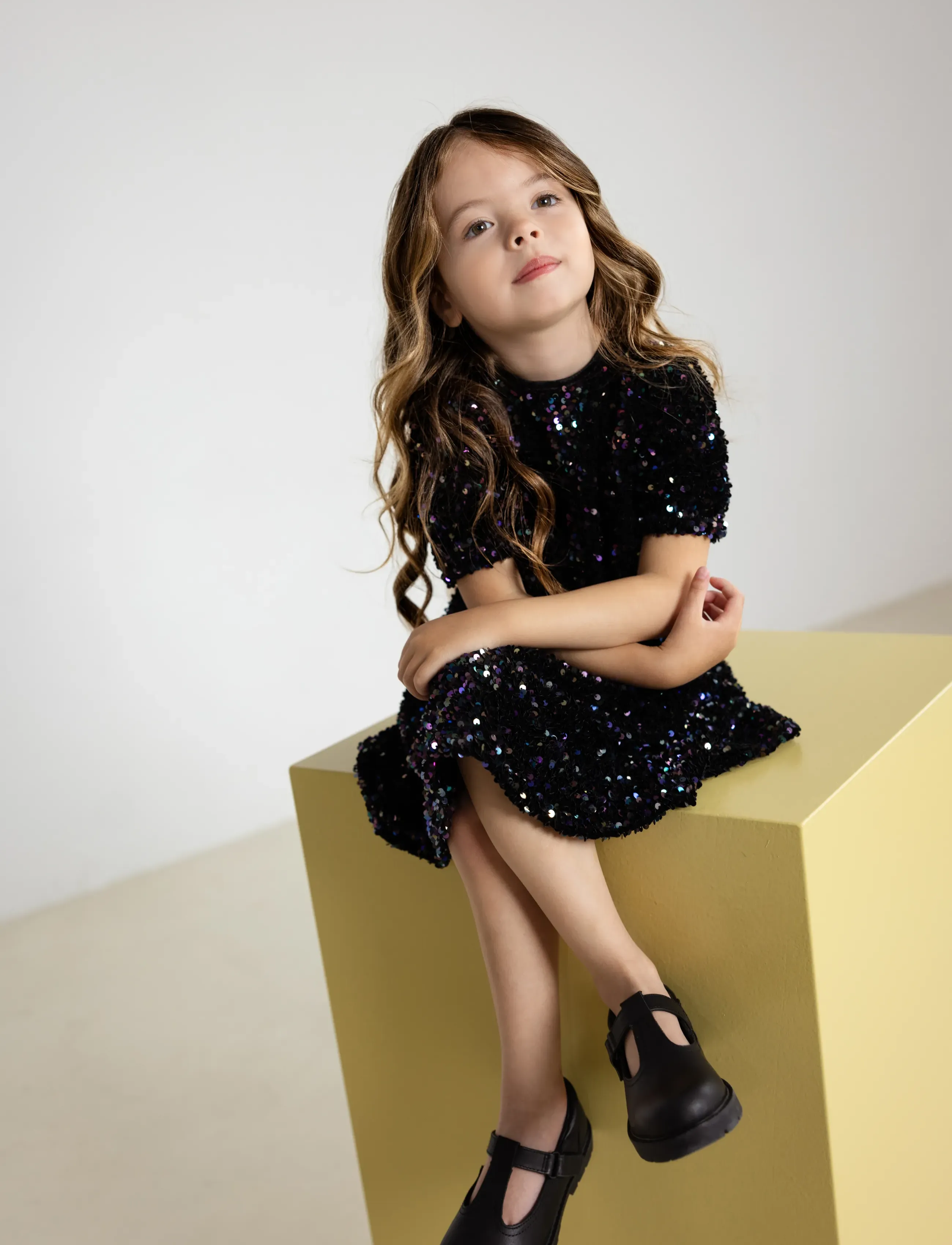 Noppies - G Dress Pippa short sleeve - p090 black - 4