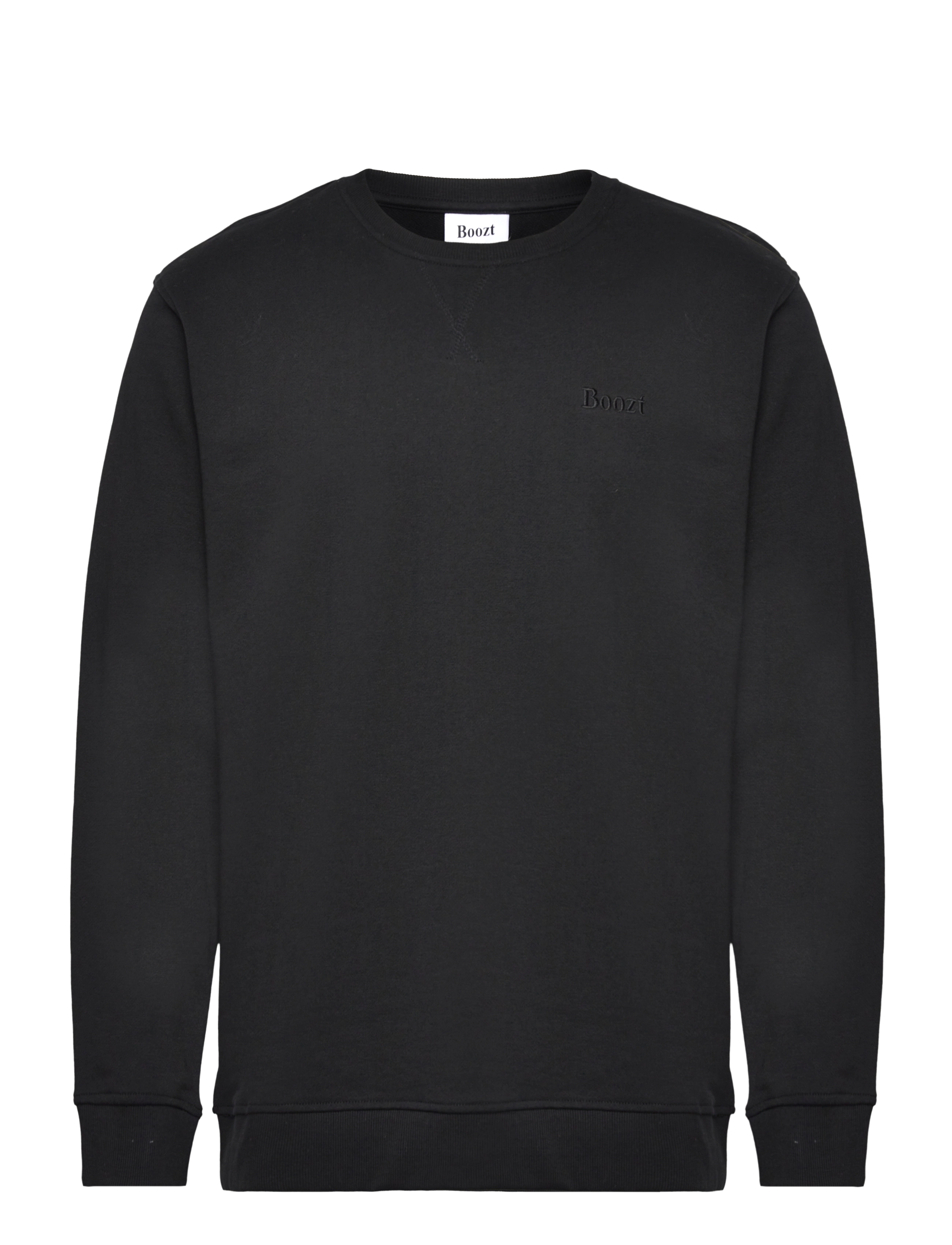 Boozt Merchandise Sweat O-Neck, S, Black, Sweatshirts & Hættetrøjer > Sweatshirts, Herre