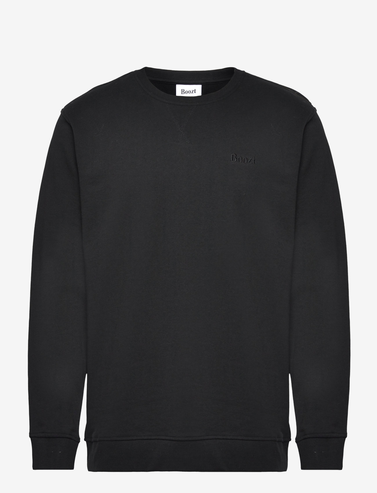 Boozt Merchandise - Sweat O-Neck - sweatshirts - black - 0