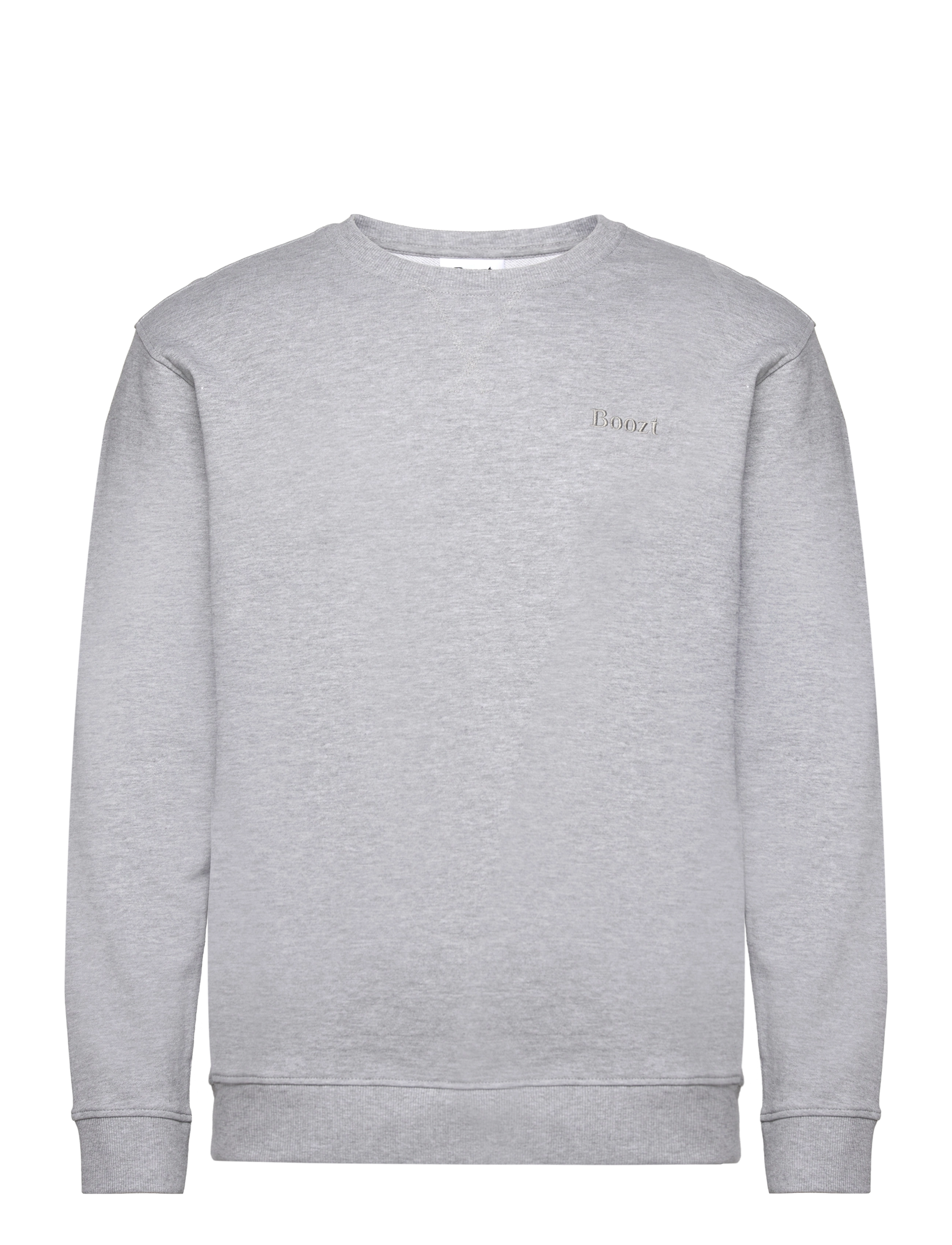 Boozt Merchandise Sweat O-Neck, XL, Grey, Sweatshirts & Hættetrøjer > Sweatshirts, Herre