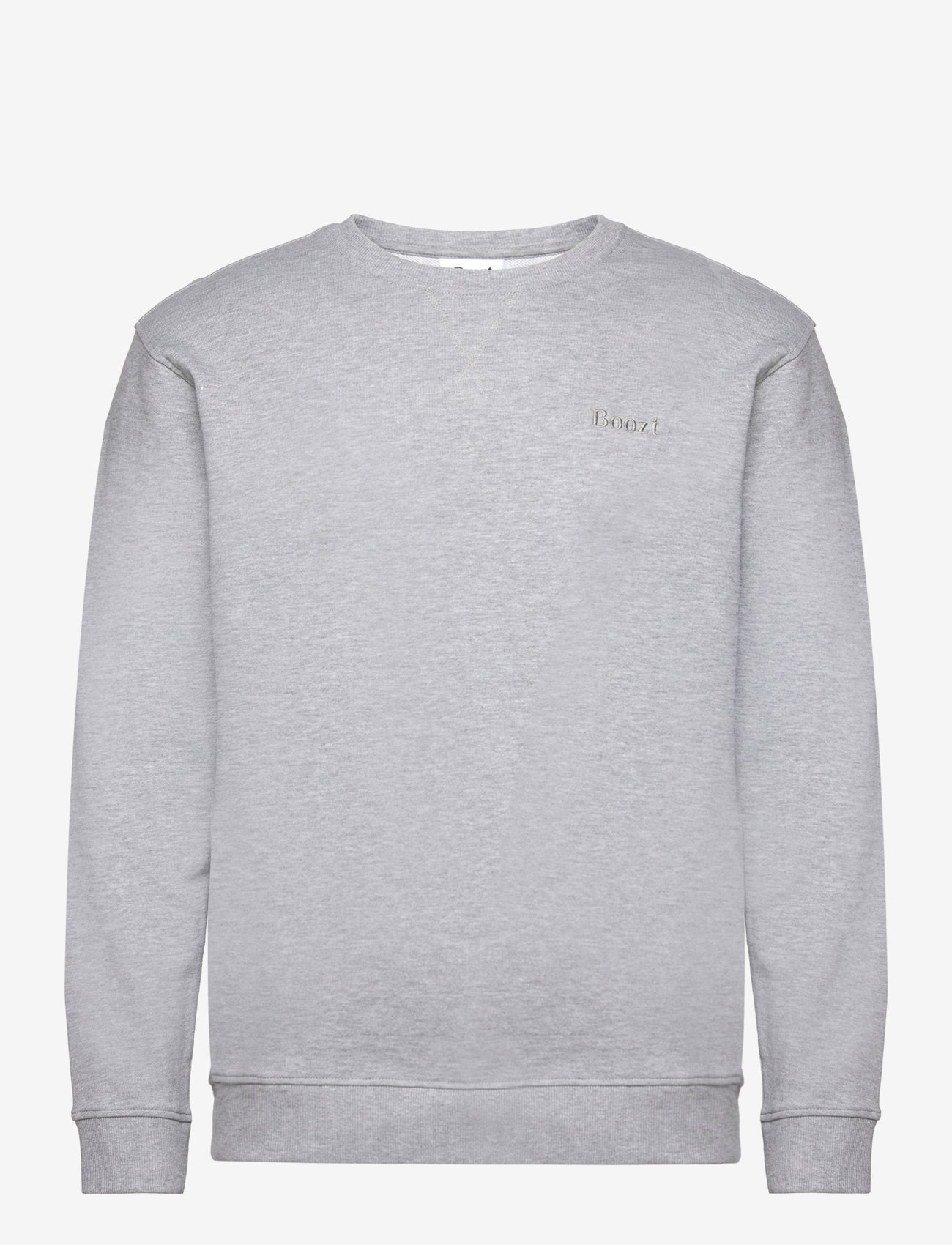 Boozt Merchandise - Sweat O-Neck - sweatshirts - grey melange - 0