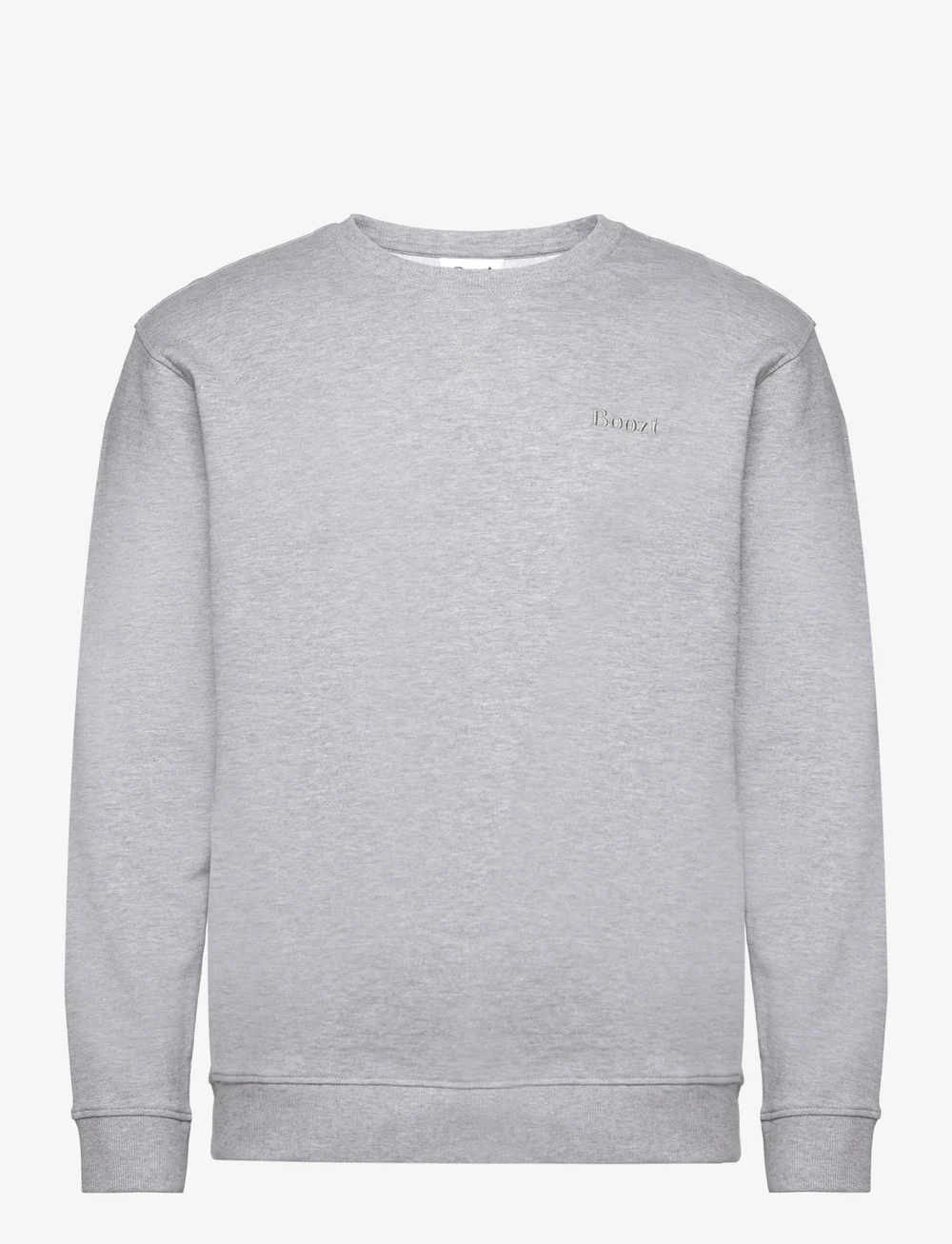 Boozt Merchandise - Sweat O-Neck - sweatshirts - grey melange - 0