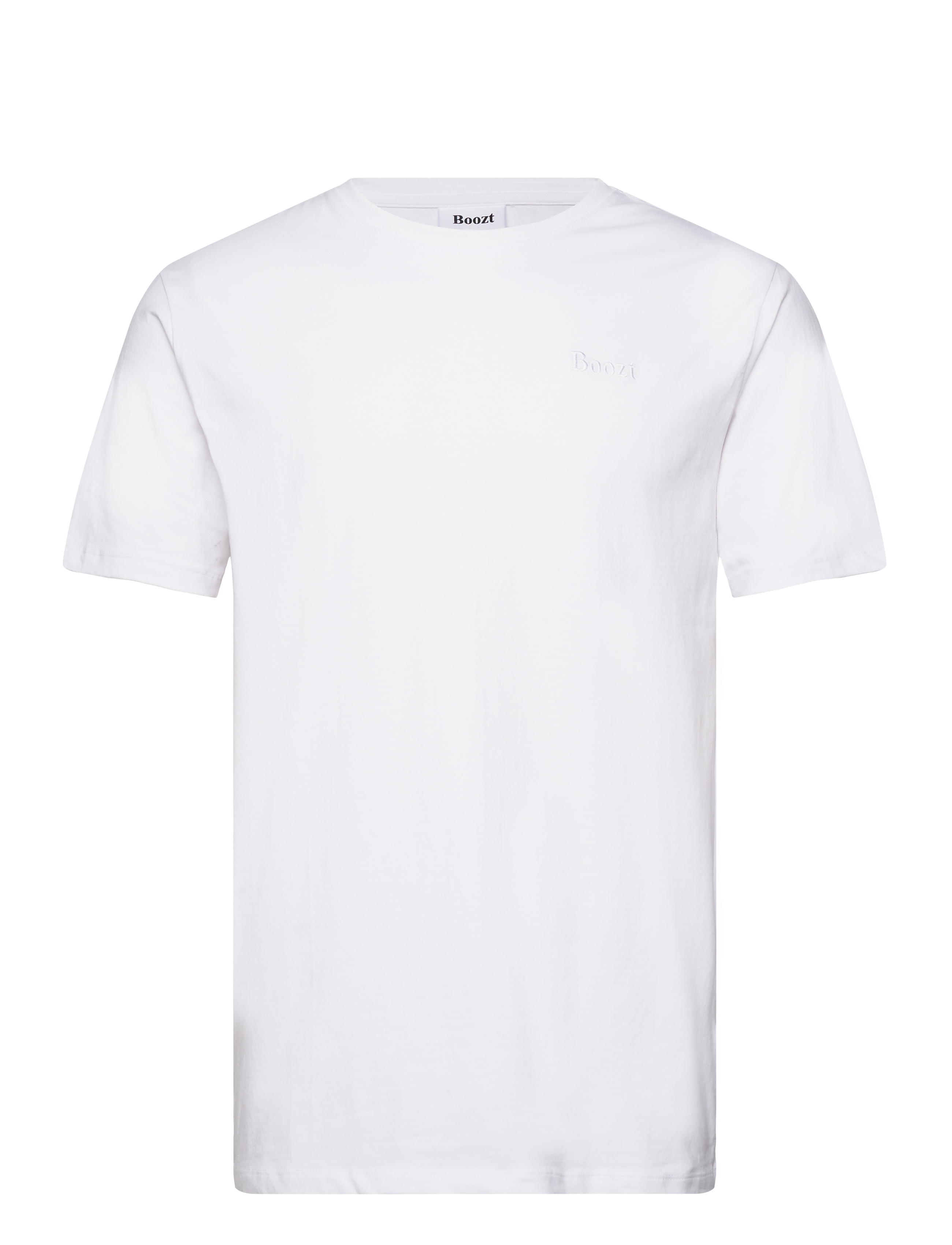 Boozt Merchandise T-Shirt O-Neck, XL, White, T-Shirts > Kortærmede, Herre