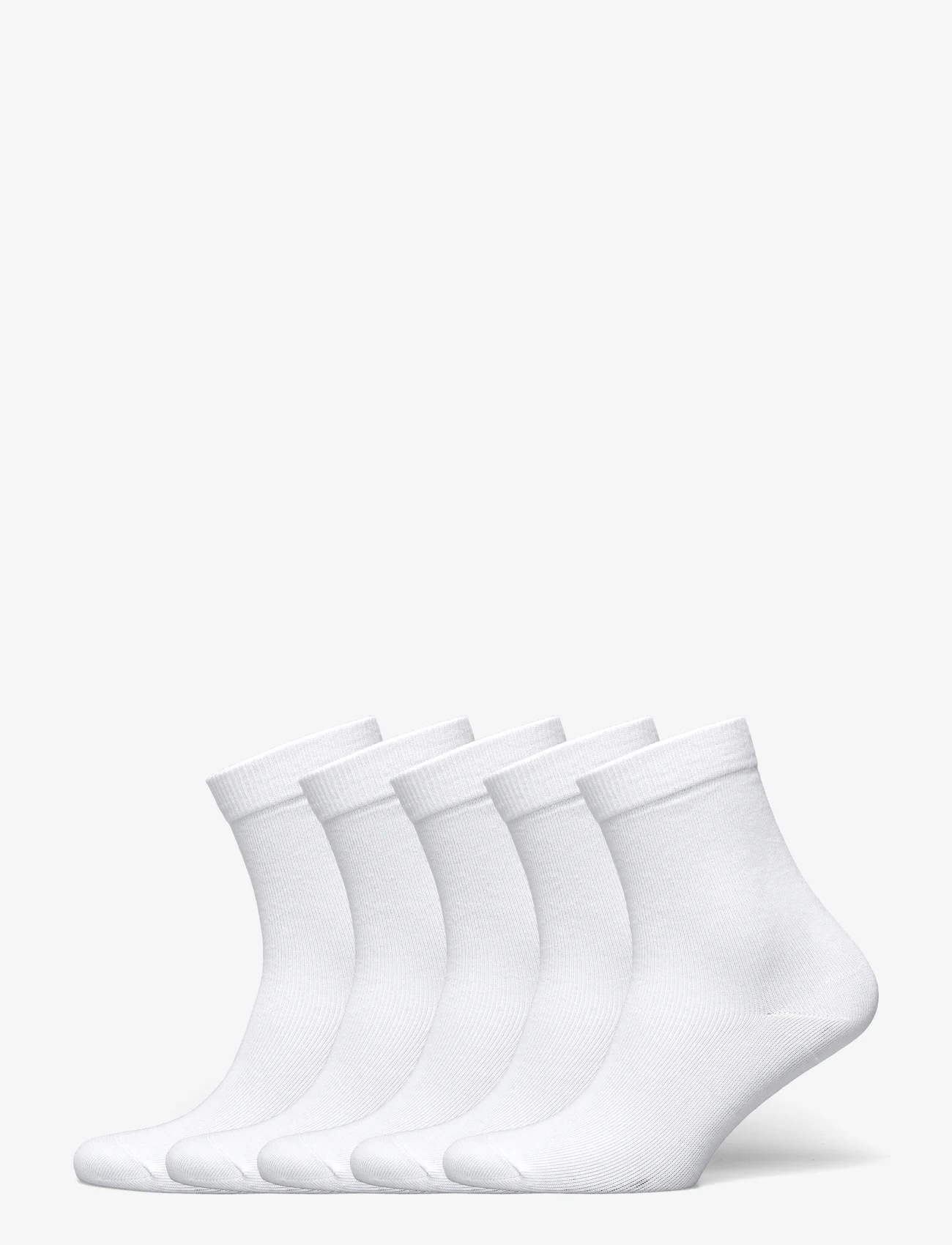 Boozt Merchandise - 5-pack Sock - almindelige strømper - white - 0