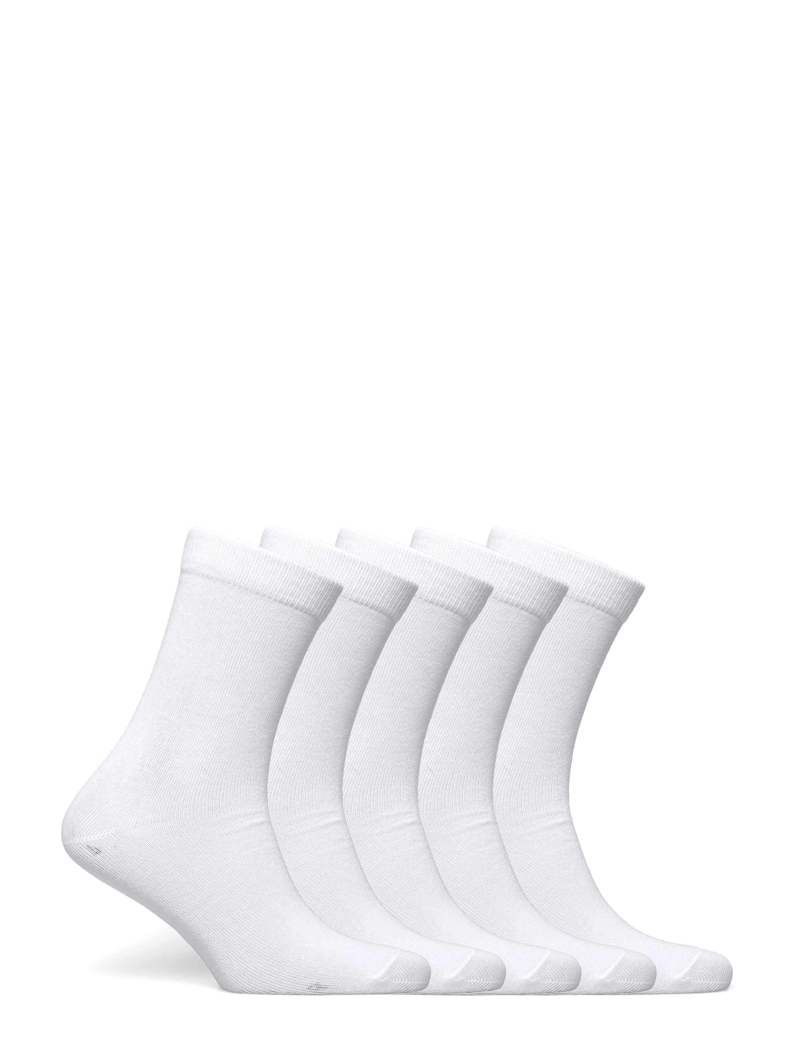 Boozt Merchandise - 5-pack socks - klassikalised sokid - white - 1