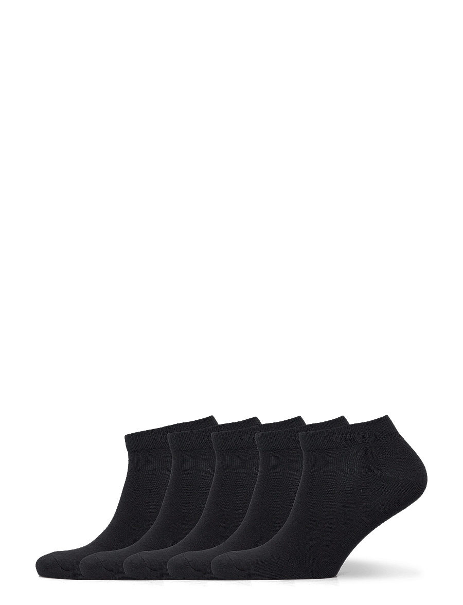 Boozt Merchandise - 5-pack footies - multipack strumpor - black - 0
