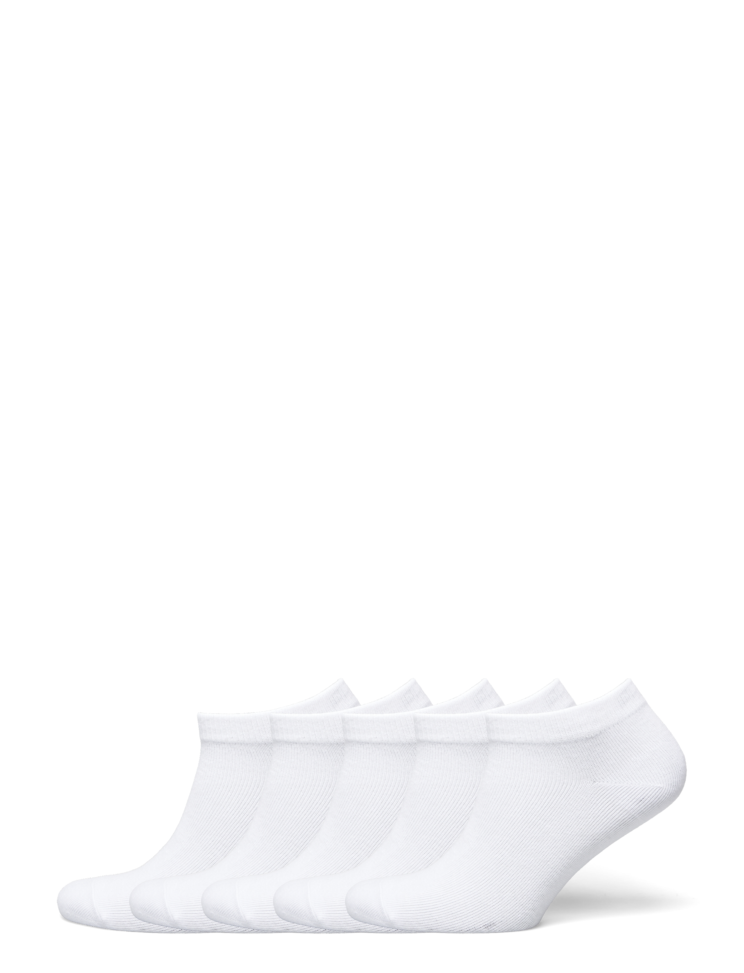 Boozt Merchandise 5-pack Footie - Socken im Multipack - WHITE / white
