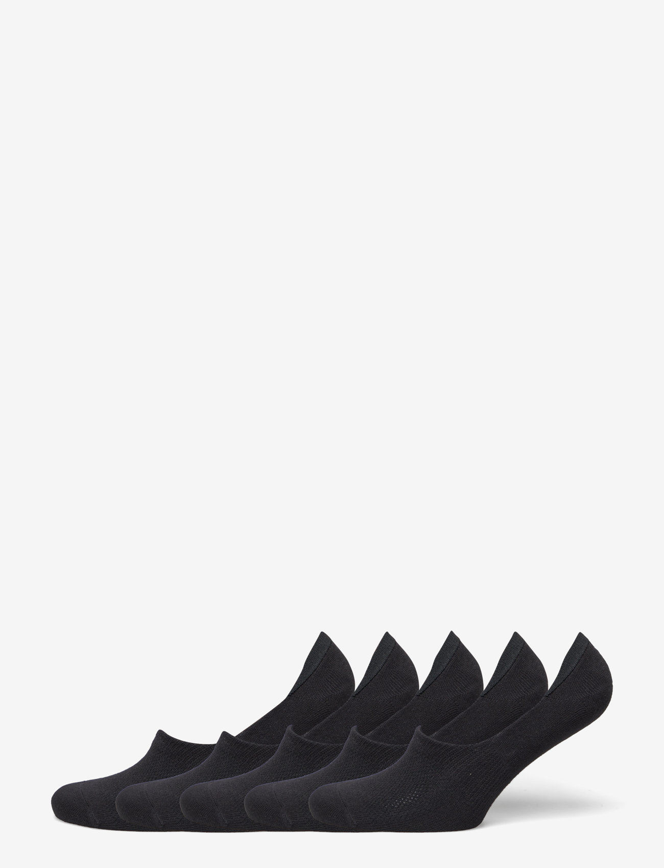 Boozt Merchandise - 5-pack Socklet - ankelstrømper - black - 0