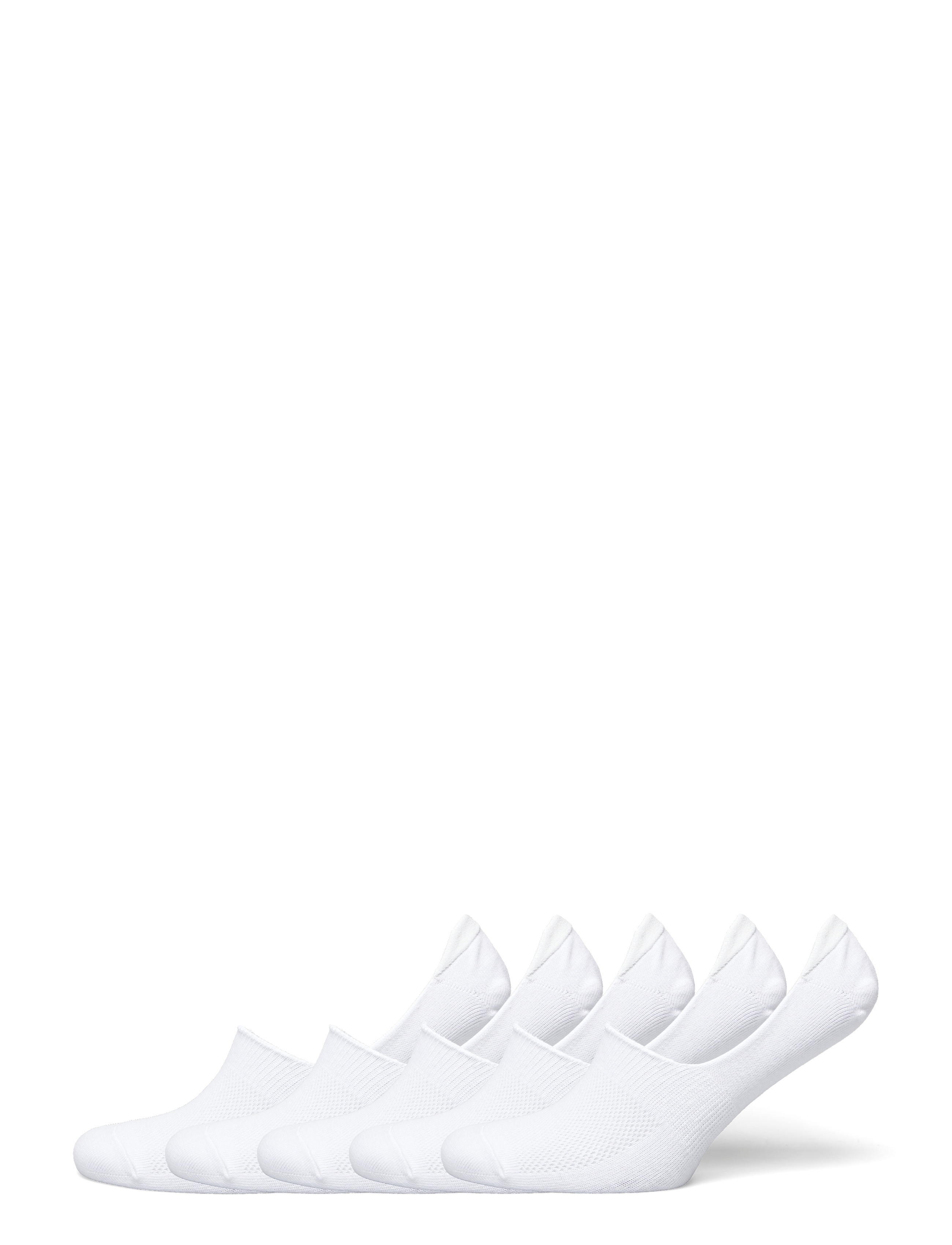 BOOZT MERCHANDISE 5-Pack Socklet Weiß - 43 - Damen