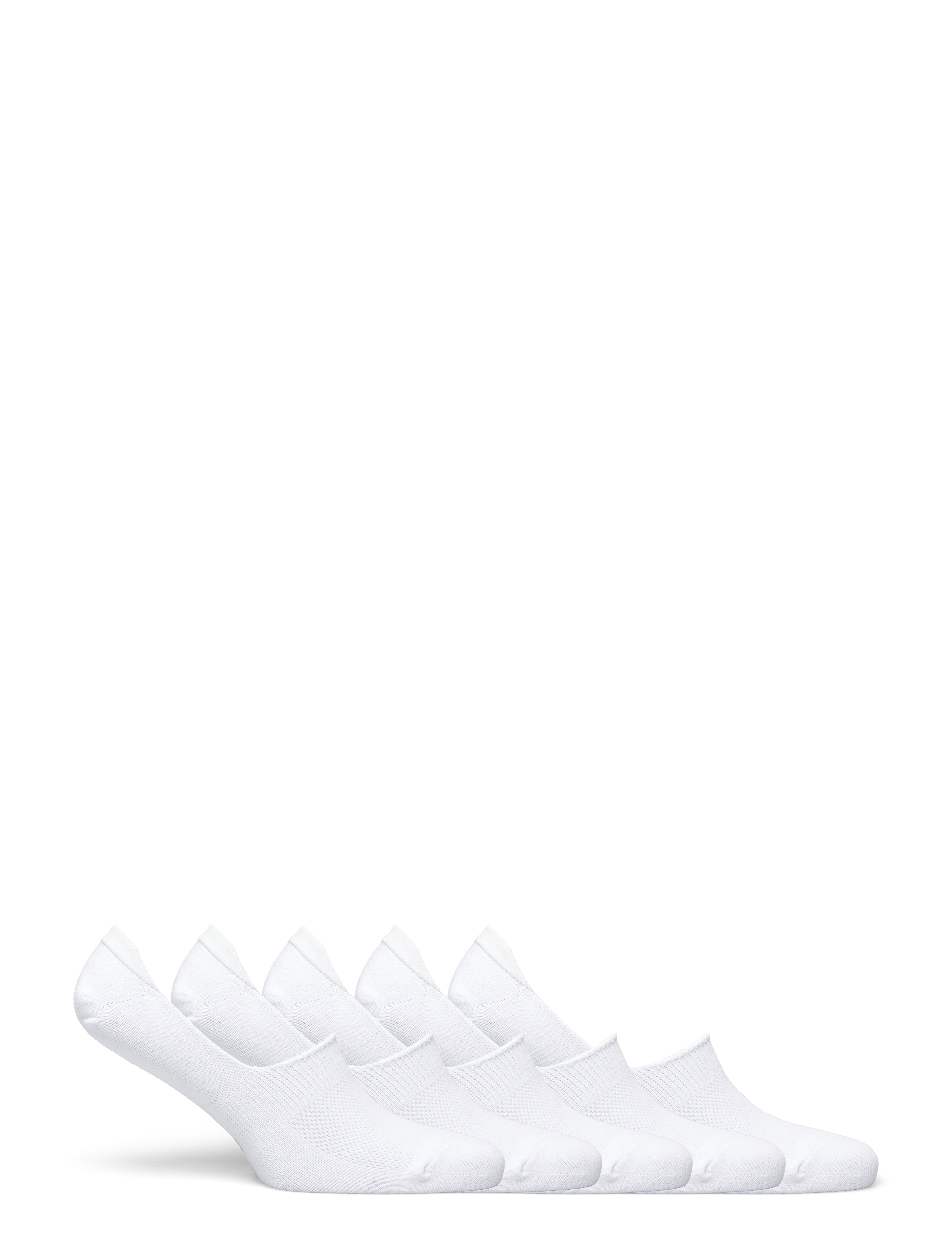Boozt Merchandise - 5-pack Socklet - ankle socks - white - 1
