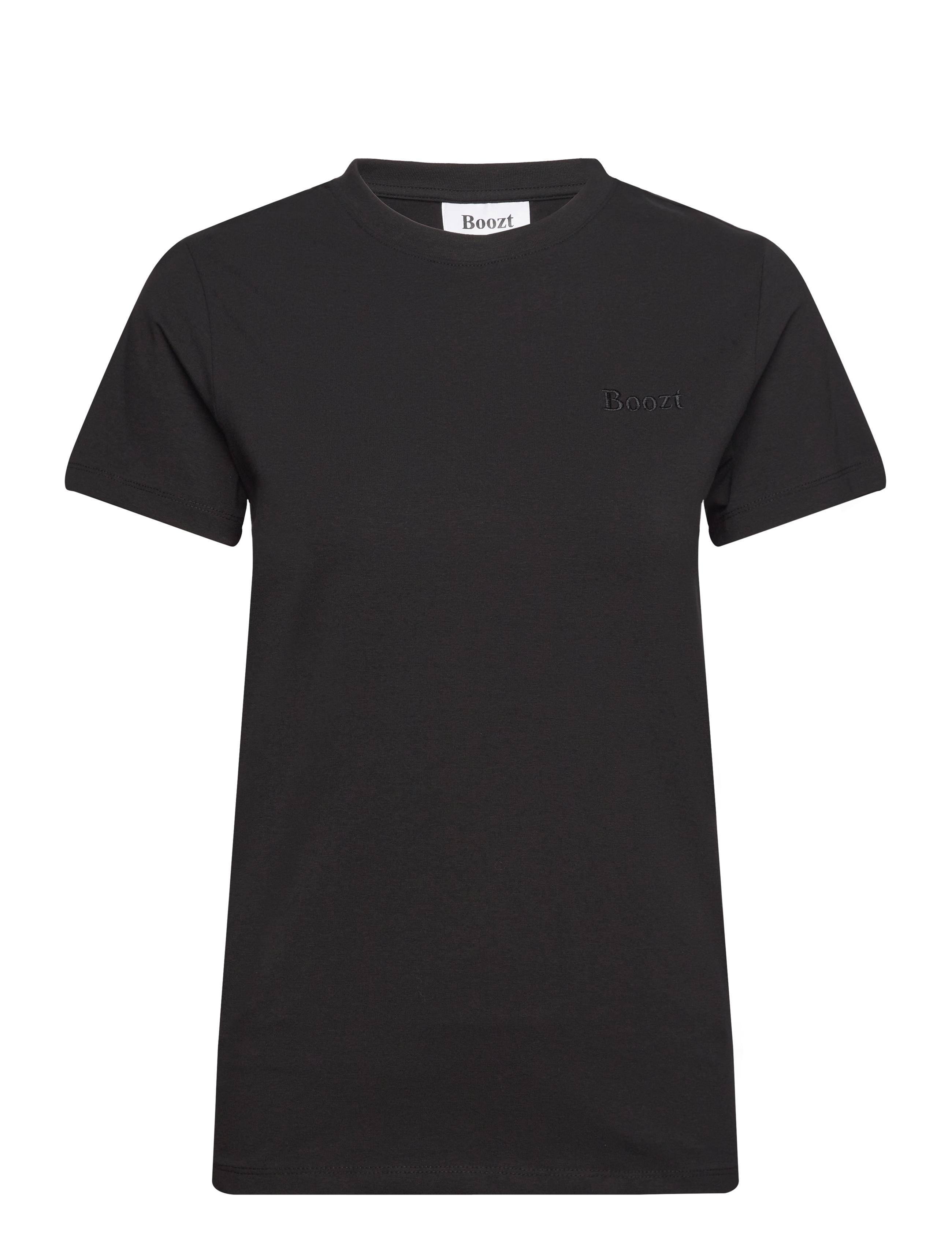 Boozt Merchandise T-Shirt O-Neck, S, Black, T-Shirts & Toppe > Kortærmede, Dame