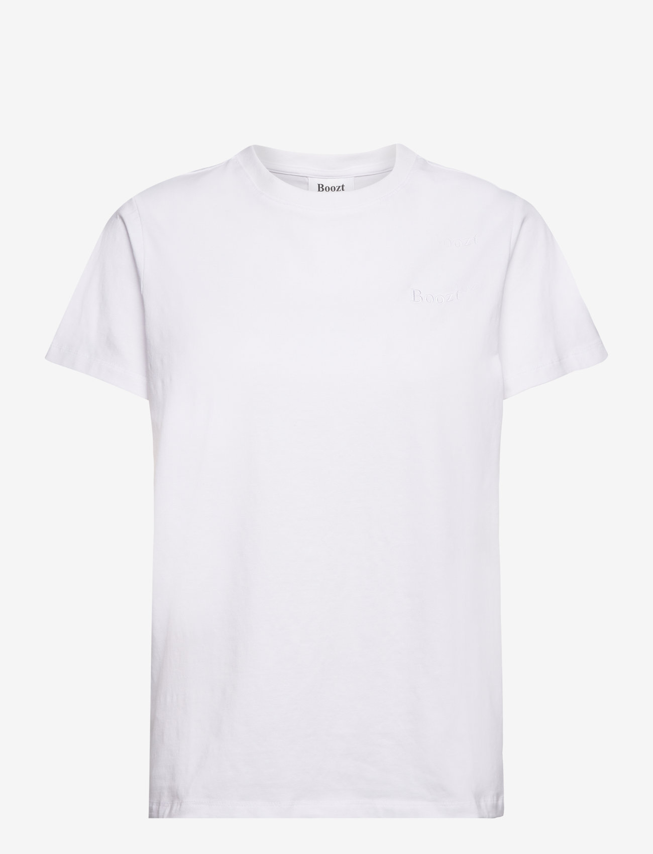 Boozt Merchandise - T-Shirt O-Neck - t-shirts - white - 0