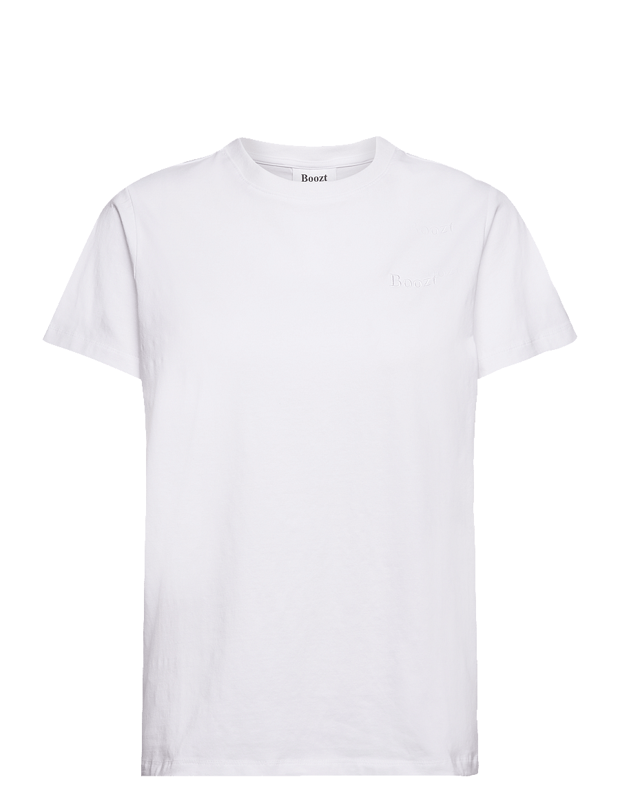 Boozt Merchandise - T-Shirt O-Neck - t-shirts - white - 0