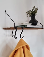 Nordic Function - Room4More hat rack - storage & shelves - smoke oak look/black - 3