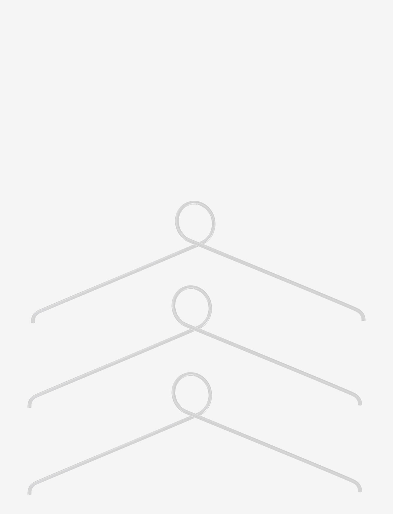 Nordic Function - Loop It Hanger, 3 pcs - home - white - 0