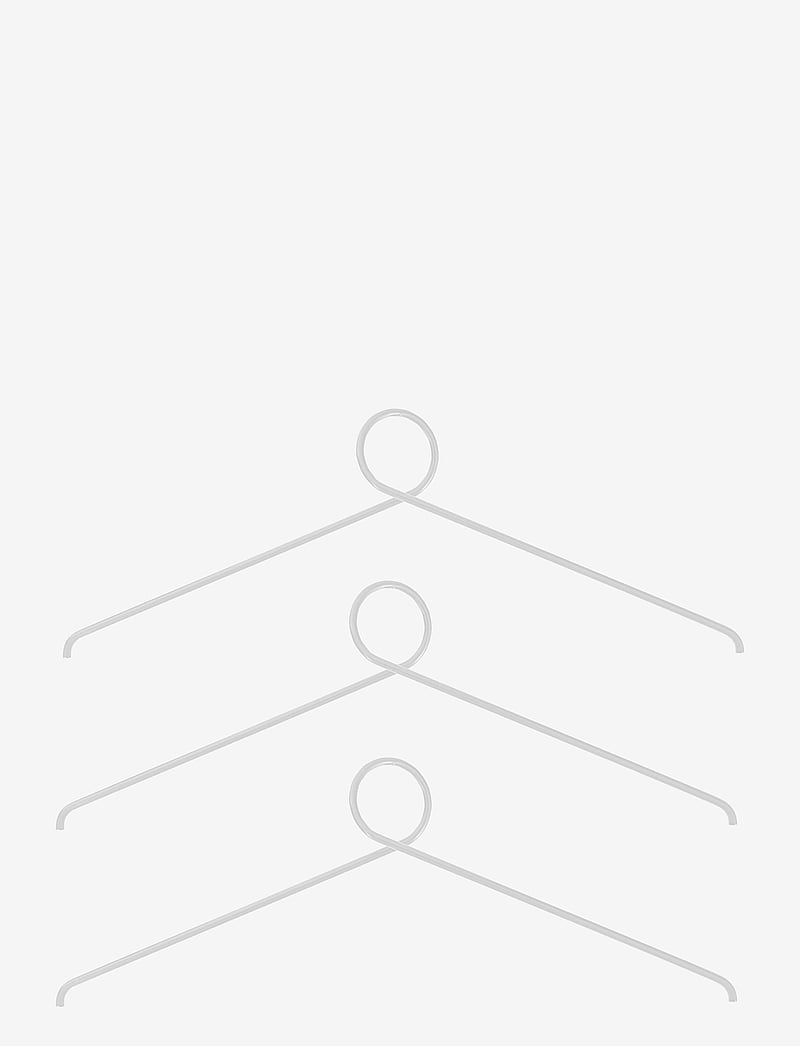 Nordic Function - Loop It Hanger, 3 pcs - home - white - 0