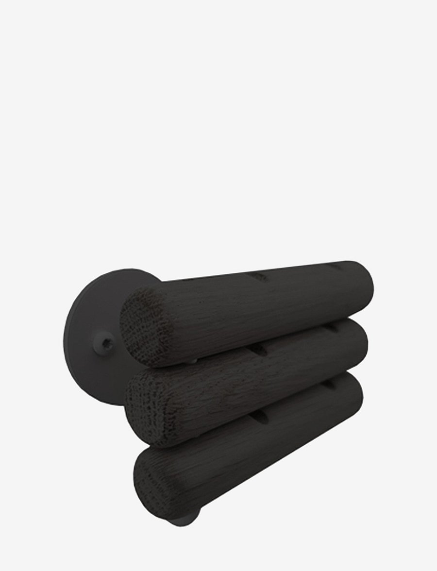 Nordic Function - 3Hooks - kleiderhaken & kleiderbügel - black oak/black - 1