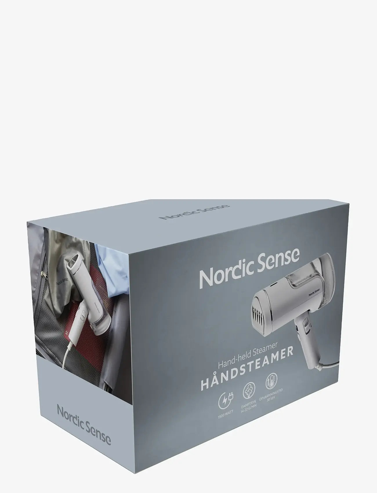 Nordic Sense - Hand steamer 1500 watt Grey - steamers - grey - 4